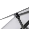Gewächshaus mit Fundamentrahmen Gewächshaus Aluminium Gewächshaus Winterfest Garten Treibhaus Pflanzenhaus-Anthrazit-169 x 58 x 202 cm - Thumbnail 8