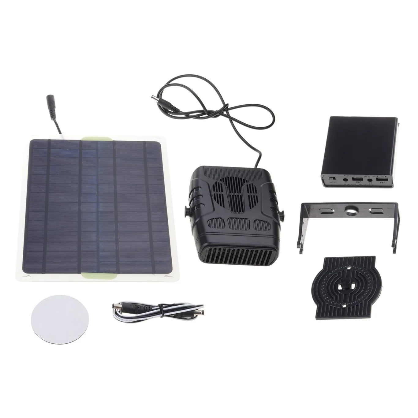 Kompakte Solarpanel-Heizung, kompakte Größe zum Wärmen von Hühnerställen und Haustierhäusern, Zubehör, solarbetriebene Heizung - Bild 1