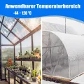 Polycarbonat Dachplatten 0.6x2m, Gewächshausplatten Wetterfest Kunststoffplatte DIY Gewächshaus Platten Polycarbonatplatten Regensichere 2x6.6ft - Thumbnail 4