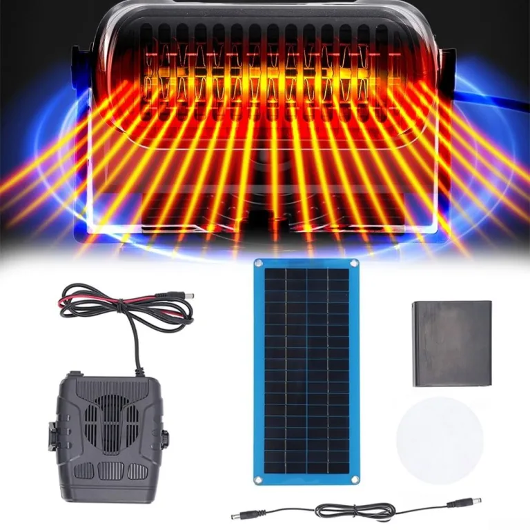 30 W tragbare Solarpanel-Heizung, polykristallin mit Heizung und Dual-USB-Ausgang für Camping, Reisen und Haustierhausheizung – Bild 4