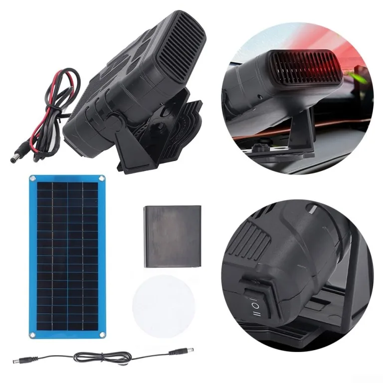 30 W tragbare Solarpanel-Heizung, polykristallin mit Heizung und Dual-USB-Ausgang für Camping, Reisen und Haustierhausheizung – Bild 5