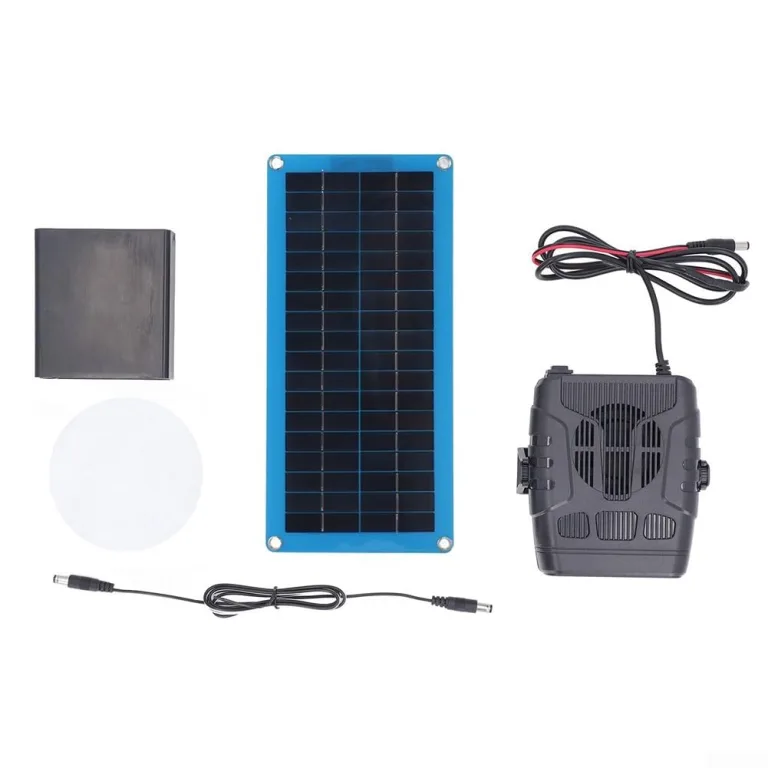 30 W tragbare Solarpanel-Heizung, polykristallin mit Heizung und Dual-USB-Ausgang für Camping, Reisen und Haustierhausheizung – Bild 1