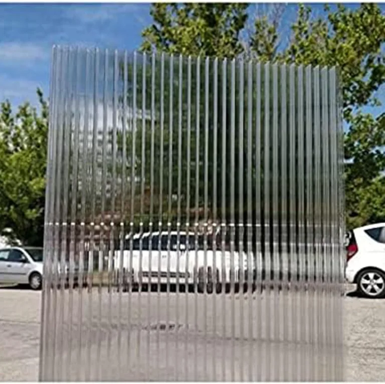 Gewächshausplatten Doppelstegplatte Zuschneidbar Klar & Uv-beständig Stegplatten für Dach Gewächshaus Carport Polycarbonat Hohlkammerstegplatten(6Pack,4' x 2' x 0.16") – Bild 4