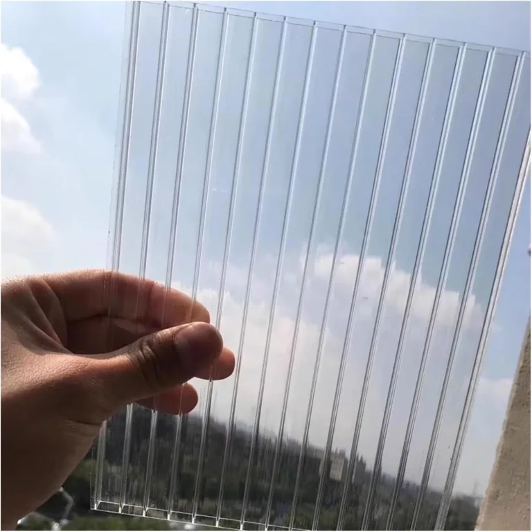 Gewächshaus Stegplatten Mit Hoher Formbarkeit Hohlkammerplatten Doppelstegplatten Aus Polycarbonat Polycarbonat Stegplatte Doppelstegplatte(4' x 2' x 0.16" 8Pack) – Bild 1