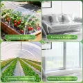 Transparent Gewächshausfolie, 2 x 10M Folie für Gewächshaus Winterfest Extra Dick Reißfest Polyethylen Gartenfolie, Plastikfoliefür Folientunnel für Gartenarbeit Tomatenhaus Treibhaus - Thumbnail 7