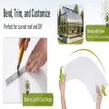 Hohlkammerplatte Doppelstegplatte Polycarbonat Hohlkammerstegplatten Zuschneidbar Uv-beständig Klar Hohlkammerplatten Gewächshaus Platten Stegplatten(4' x 2' x 0.32" 8Pack) - Thumbnail 2