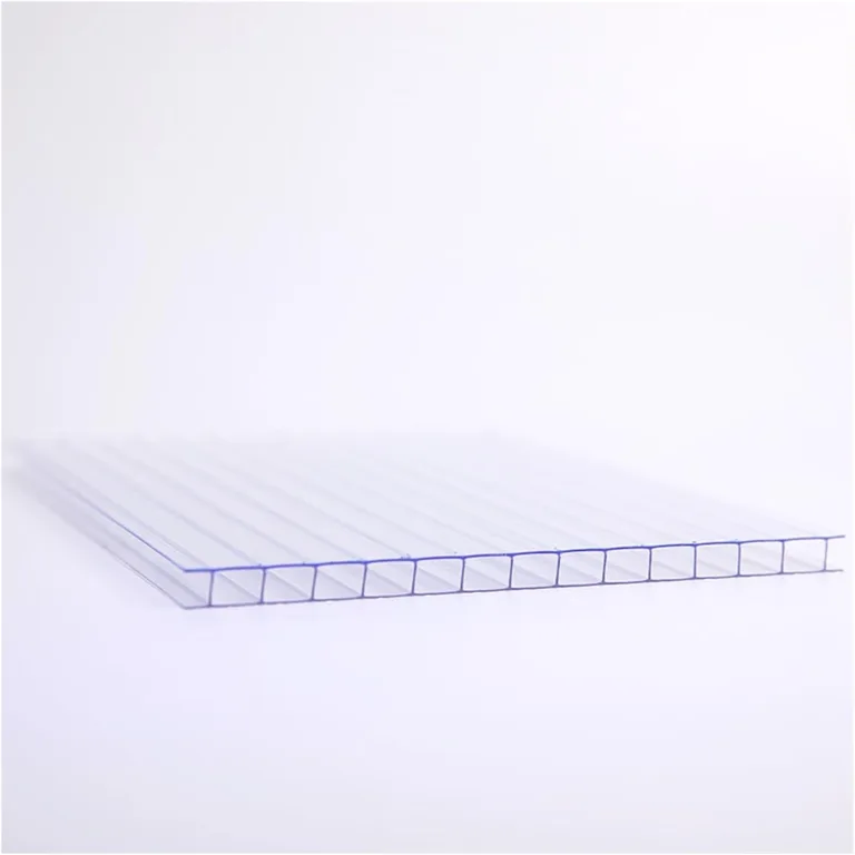 Hohlkammerplatte Doppelstegplatte Stegplatten Uv-beständig für Gewächshaus Gartenbau Carports Hohlkammerplatten Doppelstegplatten Zuschneidbar(4' x 2' x 0.16" 8Pack) – Bild 1
