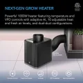 AC Infinity THERMOFORGE T7, Umweltheizung 1000 W mit VPD-Temperaturregler, 10-stufiger PTC-Heizung und Frischluftzufuhr, adaptive KI, zwei Kanäle für Zuchtzelte, Räume, Gewächshäuser - Thumbnail 10