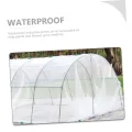 ibasenice Kunststoff-gewächshaus für Außenbereich Pflanzengewächshaus und Blumengewächshaus Gartenzubehör zum Schutz vor Kälte und Schnee mit Transparenter Folie für Sonnenlicht und Gute - Thumbnail 7