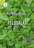 Chrestensen Feldsalat Vit Samen - Winterhart schnellwüchsig - Vitamin C und A - Für Herbst Winter Freiland Gewächshaus - Valerianella locusta - Samenfest - Thumbnail 1
