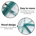 Homoyoyo Mini Gewächshaus Ersatz PVC Abdeckung Frostschutzhaube für Garten Transparentes Anti Freeze Cover Tragbares Pflanzenzelt für Balkon Garten Terrasse Schutz vor Sonne und Kälte - Thumbnail 7