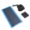 Asixxsix Solarheizung für Hühnerstall, 30 W, Einzel-Solarpanel, Gewächshaus-Heizungs-Set, Verstellbar, Warmes Windgetriebe, Winter-Geflügelwärmer Zum Trocknen, Heizen, Haustierhaus - Thumbnail 1