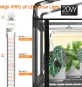Bstrip Indoor-Gewächshaus, 4-stöckiges Foliengewächshaus mit Pflanzenlampe LED Vollspektrum, 159 cm Gewächshaus Klein zur Überwinterung von Pflanzen, ideal für Anbau, Keimlinge und Microgreens - Thumbnail 4