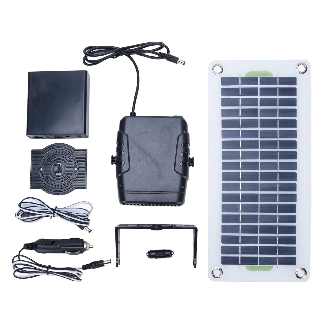 Fockety Solarpanel-Heizung, 30 W Tragbare Hühnerstallheizung für den Winter mit Überhitzungsschutz, Solarbetriebene Heizungen für Gewächshaus, Hundehütte, Außenheizung, Trocknung - Bild 1