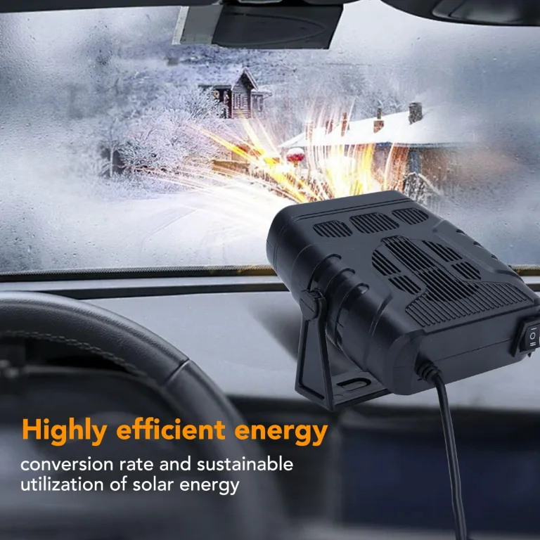 Fockety Solarpanel-Heizung, 30 W Tragbare Hühnerstallheizung für den Winter mit Überhitzungsschutz, Solarbetriebene Heizungen für Gewächshaus, Hundehütte, Außenheizung, Trocknung – Bild 3