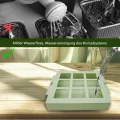 Anzuchtschalen - Pflanz Anzuchtschalen Zum Umpflanzen | Gartenbau Gewächshaus Anzucht Zubehör Für Vermehrung | Innenbereich Außenbereich Blumenbeet Kultivierung - Thumbnail 4