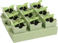 Anzuchtschalen - Pflanz Anzuchtschalen Zum Umpflanzen | Gartenbau Gewächshaus Anzucht Zubehör Für Vermehrung | Innenbereich Außenbereich Blumenbeet Kultivierung - Thumbnail 1