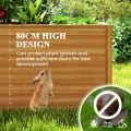 Amopatio Hochbeet Holz, 240x88x80cm, Pflanzkasten, Blumenkasten für Garten, 1700L Pflanzbeet, Kräuterbeet, Gemüsebeet, Blumenbeet für Balkon, Terrasse, Pflanzkübel, Natur - Thumbnail 6