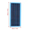 Garsent Solarbetriebene Heizung, Solarheizung für Hühnerstall, 30 W Solar-Hühnerstallheizung, Solar-Gewächshausheizung, Solarpanel-Set, Zum Trocknen, Heizen, Haustierhaus, Warme - Thumbnail 7