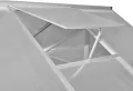 Alu-Gewächshaus mit Grundrahmen 242 x 190 x 195 cm - Thumbnail 7