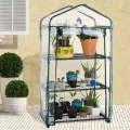 Ersatzplane für Gewächshäuser - Transparente PVC-Abdeckung mit UV-Schutz | Winterfester Frostschutz für begehbare Gewächshäuser & Frühbeete | Universell geeignet für Garten, Balkon und Terrasse | - Thumbnail 7