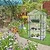 Ersatzplane für Gewächshäuser - Transparente PVC-Abdeckung mit UV-Schutz | Winterfester Frostschutz für begehbare Gewächshäuser & Frühbeete | Universell geeignet für Garten, Balkon und Terrasse | - Thumbnail 2