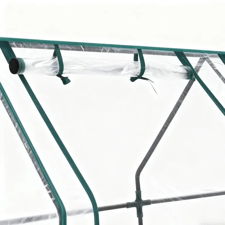 Mini-Gewächshaus, Mit Aufrollbarer Tür Mit Reißverschluss, 180 X 90 X 90 cm, Wasserdichtes Und UV-geschütztes Kunststoff-Gewächshaus, Kleines Wachstumshaus, Schützendes Design, Für , Pflanzen, B – Bild 4