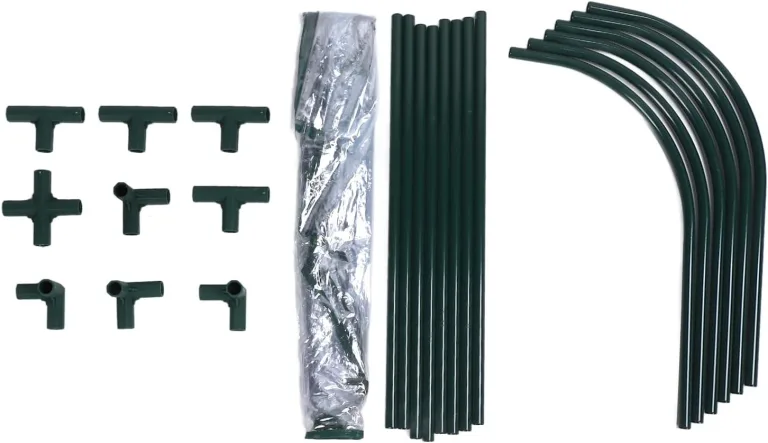 Cryfokt Transparentes, Regensicheres Gewächshaus, Sonnenschutz für Kleine Pflanzen, Zelt, Platzsparend, Vielseitig, Verlängerung der Vegetationsperiode, Eisen und Kunststoff – Bild 5