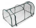 Cryfokt Transparentes, Regensicheres Gewächshaus, Sonnenschutz für Kleine Pflanzen, Zelt, Platzsparend, Vielseitig, Verlängerung der Vegetationsperiode, Eisen und Kunststoff - Thumbnail 2