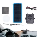 Gewächshausheizung Solarmodul Kit, 30W Winter Geflügelwärmer Standheizung Solarenergie Set für Auto und Auto Winter - Thumbnail 1