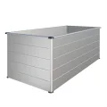 Beckmann Aluminium Hochbeet mit Schneckenschutz 201x91x75,5 cm – Modell Erntewunder Aluminium Natur – Rostfreies Alu-Hochbeet, witterungsbeständig – Made in Germany - Thumbnail 2