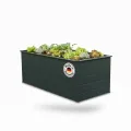 Beckmann Aluminium Hochbeet mit Schneckenschutz 201x91x75,5 cm – Modell Erntewunder Aluminium Natur – Rostfreies Alu-Hochbeet, witterungsbeständig – Made in Germany - Thumbnail 7