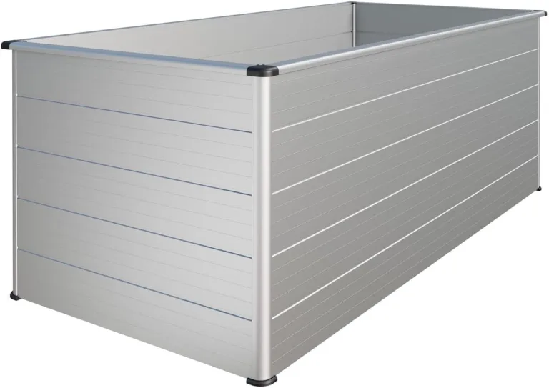 Beckmann Aluminium-Hochbeet Erntewunder 201x91x75,5 cm Anthrazit HAF – Bild 5
