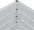 vidaXL Hochbeet Hellbraun 320 x 40 x 45 cm Verzinkter Stahl, Garten- und Terrassendesigns, urbaner Stil, robuste Möbel für draußen, Coole und praktische Lösungen - Thumbnail 8