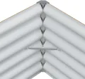 vidaXL Hochbeet Hellbraun 290 x 50 x 36 cm Verzinkter Stahl, Garten & Terrasse, Industriedesign Blumenkasten, Hochbeet für Urban, Moderne Gartenlösungen, robust gebaut - Thumbnail 8
