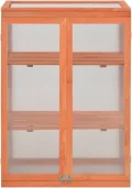 Wintergewächshäuser Frostsicher,Gewächshaus-Schrank Holz 75x47x109 cm,Überwinterungszelt für Pflanzen - Thumbnail 3