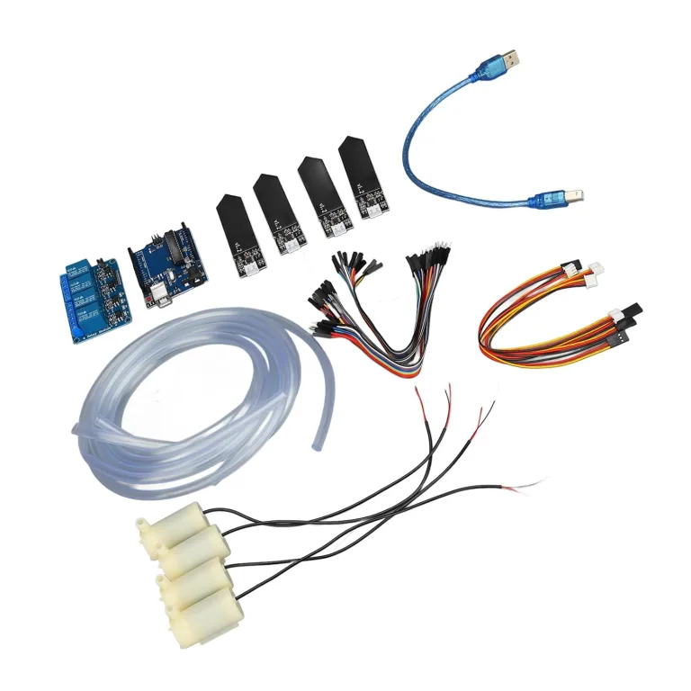Intelligentes Pflanzenbewässerungssystem, automatisches Bewässerungsset mit Feuchtigkeitssensor, Relaispumpe für Topfpflanzen, Gewächshaus, DIY-Gartenarbeit, ABS-Kunststoff – Bild 4
