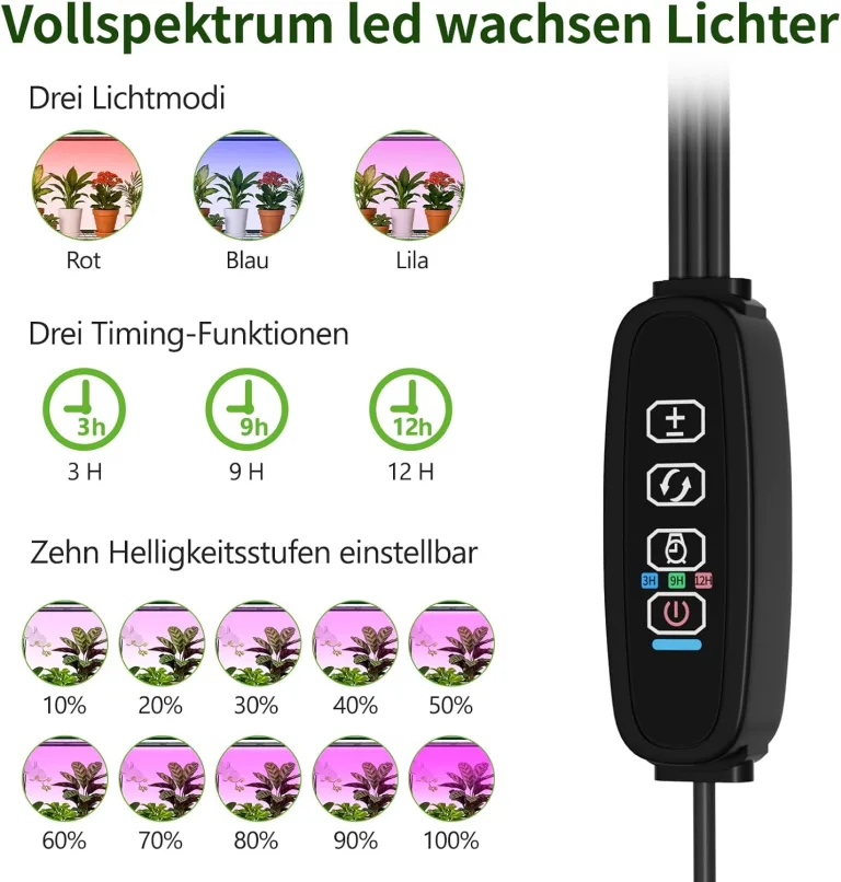 SUNYRISY Gewächshaus Klein mit Grow Lampe, Premium 4 Etagen Doppelt Tomatengewächshaus Foliengewächshaus mit LED Pflanzenlampe, Pflanzen überwinterungszelt Greenhouse für Balkon, Garten – Bild 6