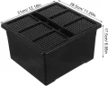 Yardwe 6 Stück Hydroponik Pflanzgefäß mit 96 Löchern Robustes Kunststoff Anzuchtsystem für Innenräume Labor und Gewächshaus Gleichmäßige Wasserverteilung für Jungpflanzen - Thumbnail 2