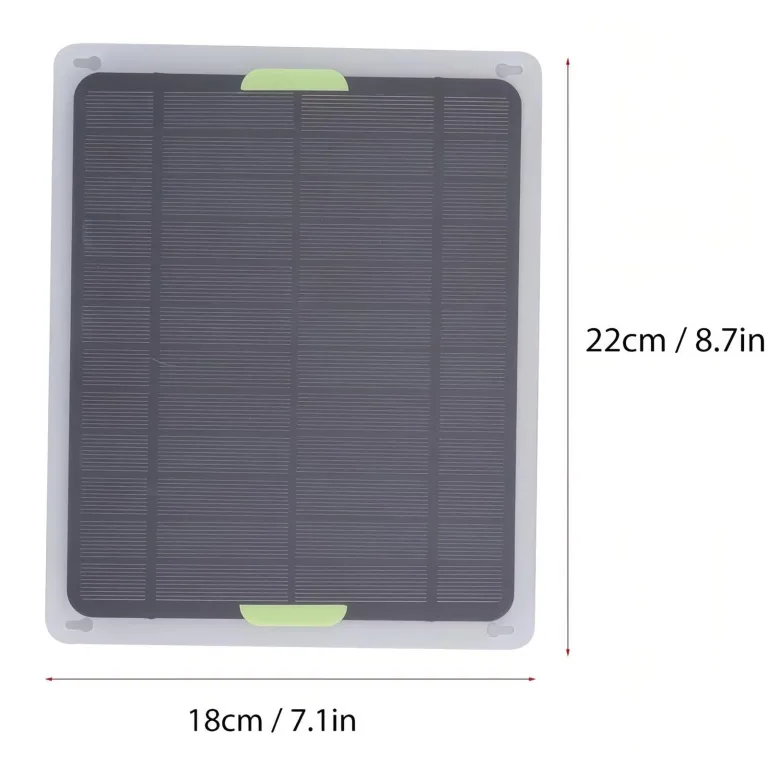 Solar-GewäChshausheizung, 20W-Solar Heizung FüR GewäChshäUser, Tragbare HeizgeräTe, Heizung FüR TrockenräUme Und TierhäUser – Bild 2