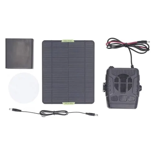 Solar-GewäChshausheizung, 20W-Solar Heizung FüR GewäChshäUser, Tragbare HeizgeräTe, Heizung FüR TrockenräUme Und TierhäUser – Bild 7