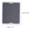 Solar-GewäChshausheizung, 20W-Solar Heizung FüR GewäChshäUser, Tragbare HeizgeräTe, Heizung FüR TrockenräUme Und TierhäUser - Thumbnail 2