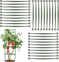 Spalierverbinder für Pflanzen – Set mit 30 Teilen, erweiterbares Kit, Kletterhilfe, Tomaten, garten, Gewächshaus, Gartenstruktur, Zubehör, widerstandsfähig und einfach zu montieren | für nachhal - Thumbnail 1