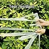 Transparente Plane, strapazierfähig, 13,7 Mil, wasserdicht, 13 x 20 Fuß, transparente Planen mit Ösen, Mehrzweck-Polyester für mittlere Beanspruchung, Allwetter-Plane, Gewächshaus-Kunststoff - Thumbnail 2