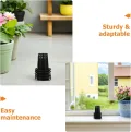 ifundom Hydroponische Netztöpfe 100 Stück Schwarz 70mm – Kunststoff Pflanzkörbe mit Wurzelschnittfunktion für Balkon Gewächshaus Hydroponik Zimmergarten - Thumbnail 8