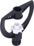 Rotierender Sprinkler, G3/4 Außengewinde, 10 Stück, hochwertige, langlebige Kunststoff-Garten-Rasen-Sprühdüse für die Bewässerung von Gewächshäusern und Landwirtschaft - Thumbnail 8
