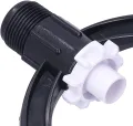 Rotierender Sprinkler, G3/4 Außengewinde, 10 Stück, hochwertige, langlebige Kunststoff-Garten-Rasen-Sprühdüse für die Bewässerung von Gewächshäusern und Landwirtschaft - Thumbnail 2