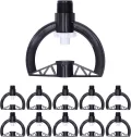 Rotierender Sprinkler, G3/4 Außengewinde, 10 Stück, hochwertige, langlebige Kunststoff-Garten-Rasen-Sprühdüse für die Bewässerung von Gewächshäusern und Landwirtschaft - Thumbnail 1