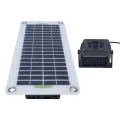 Solarpanel-Heizung, Tragbare 30-W-Raumheizung, Solarbetriebene Heizung mit Batteriebox-Set, Kompakt, Leicht, Temperaturkontrollsystem, Ideal für die Montage Im Auto, Haustierhaus - Thumbnail 2