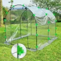 50 Stück Gewächshaus Klemmen, 16mm Kunstoff Garten Zubehör Pflanzenclips, Garten Schattenrohr Clips, Gewächshausfolie Klemmen Treibhaus Clips für Pflanzenverlängerung, Vogelnetz, Gartennetzabdeckung - Thumbnail 7